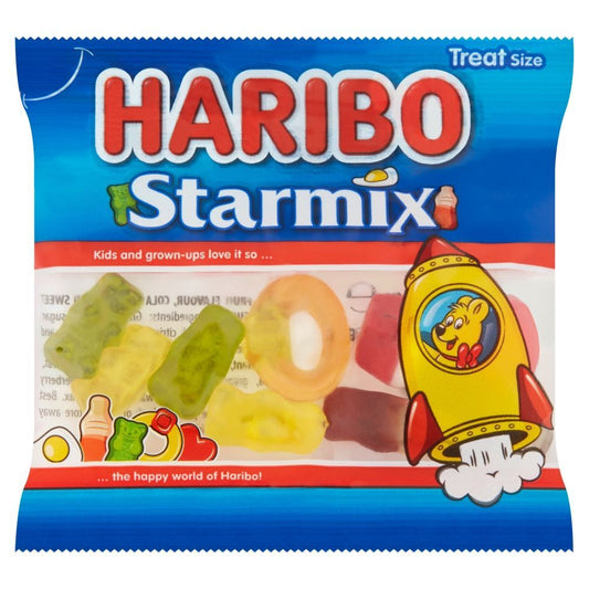 Haribo Starmix Treat Bags 16g - 100 x 16g Treat Bags