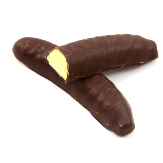 Hannah's Chocolate Foam Bananas - 1 x 750g Box (30 Sweets)
