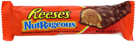 Reese's Nutrageous Chocolate Bar 47g - 18 x 47g Bars