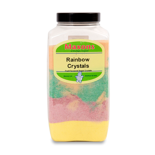 Maxons Rainbow Crystals Jar 3. 6kg - 1 x 3. 6kg Jar