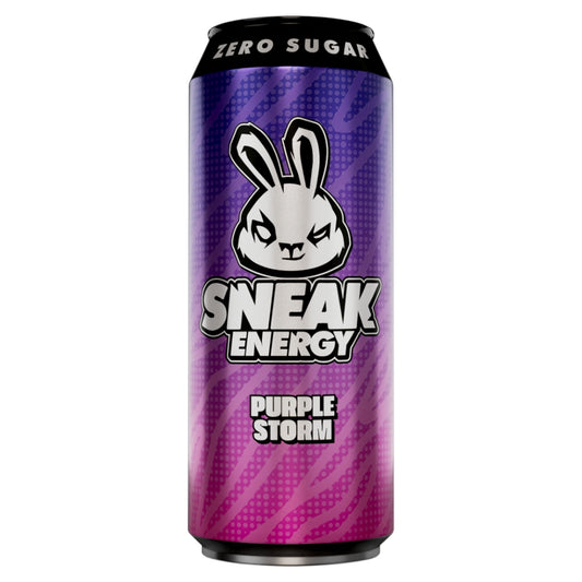 Sneak Energy Purple Storm Cans 500ml - 12 x 500ml Cans